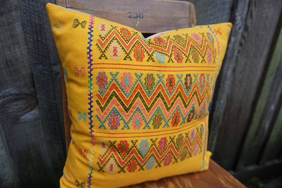 Elena - Mexican Textile Pillow