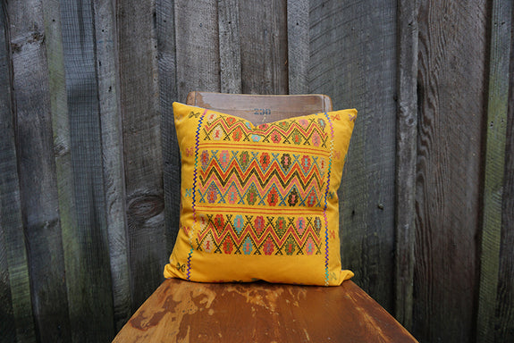 Elena - Mexican Textile Pillow