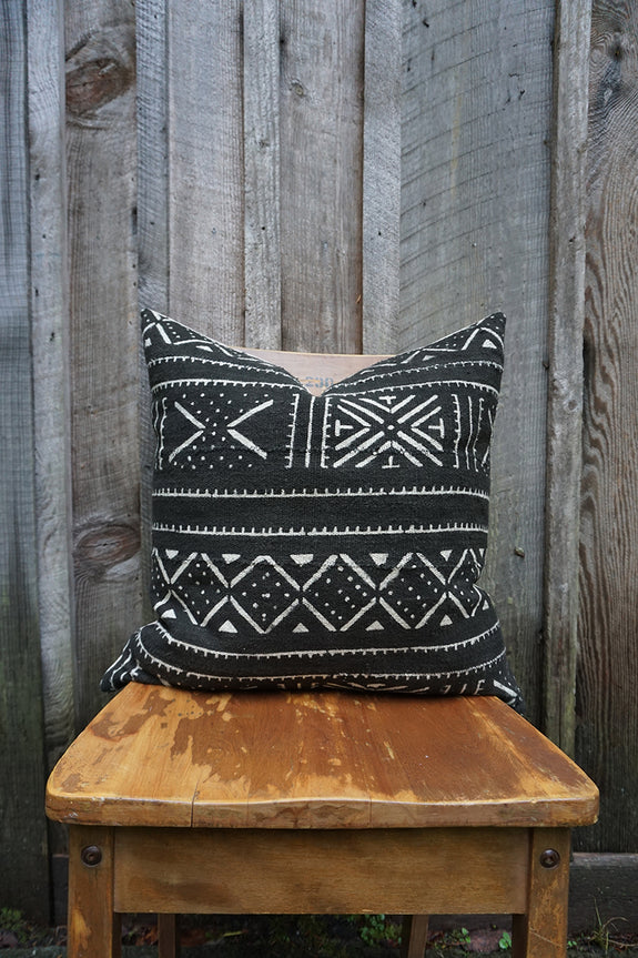 Julia - African Mudcloth Pillow