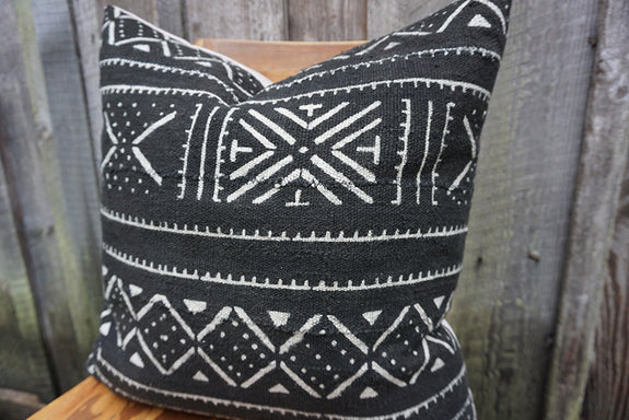 Julia - African Mudcloth Pillow