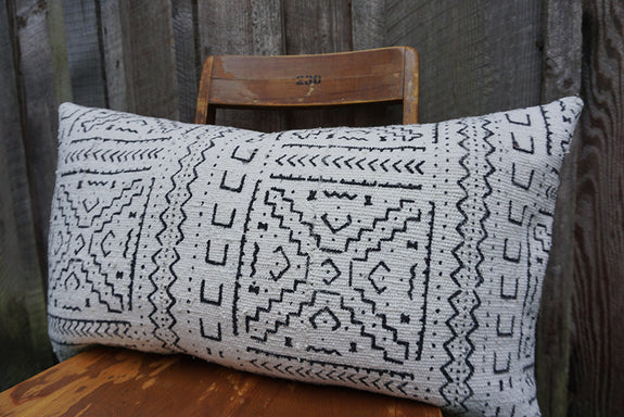Melania - African Mudcloth Pillow
