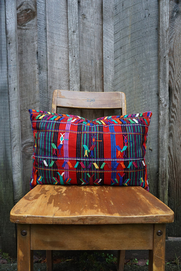 Adele - Vintage Guatemalan Textile Pillow