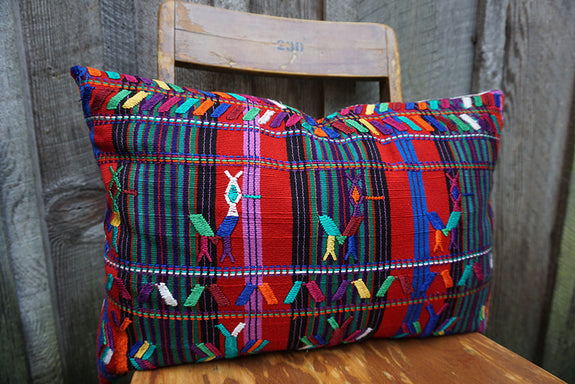 Adele - Vintage Guatemalan Textile Pillow