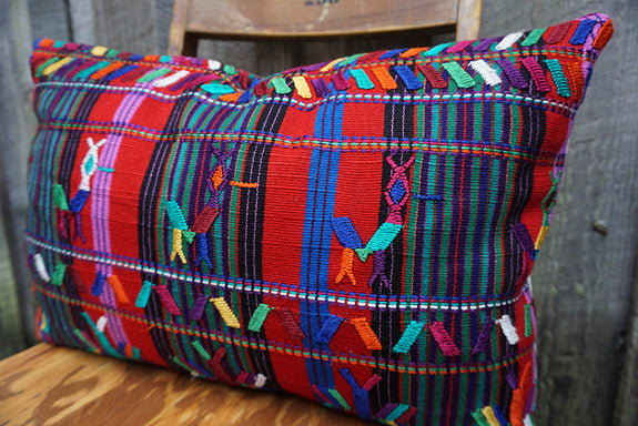 Adele - Vintage Guatemalan Textile Pillow