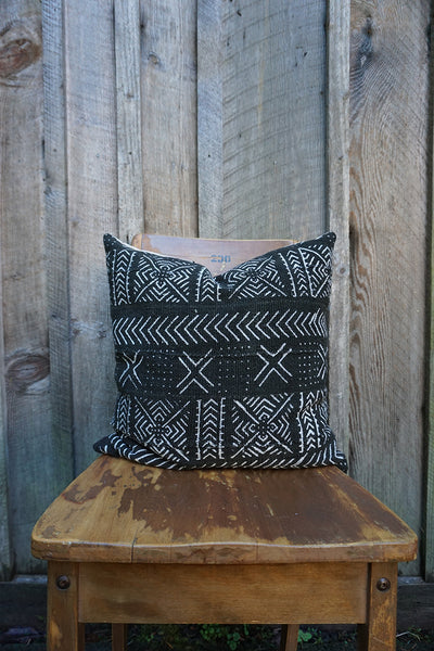 Ireland - African Mudcloth Pillow