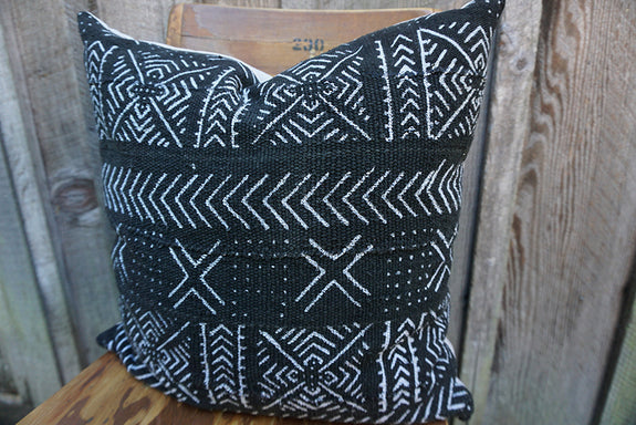 Ireland - African Mudcloth Pillow