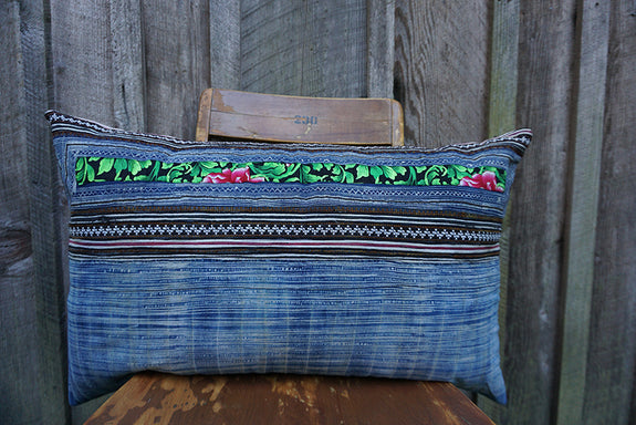 Maureen - Vintage Hmong Textile Pillow