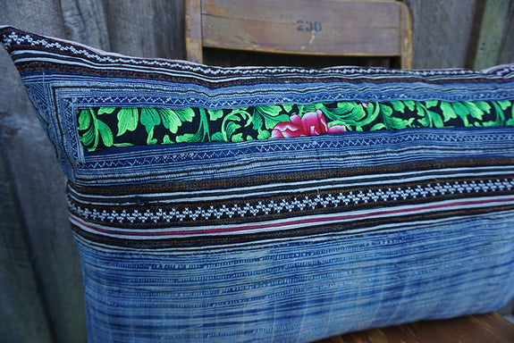 Maureen - Vintage Hmong Textile Pillow