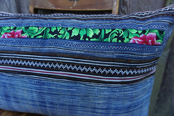 Maureen - Vintage Hmong Textile Pillow