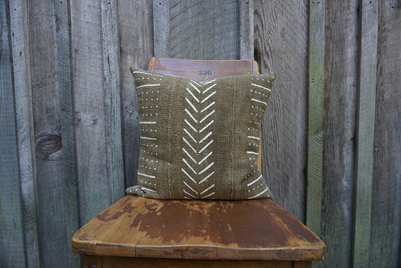 Makenna - African Mudcloth Pillow