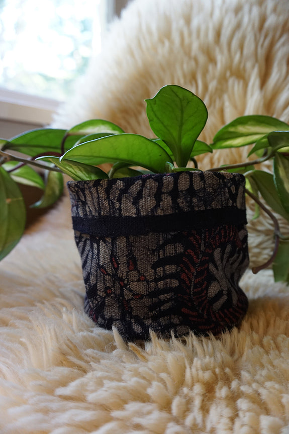 Indonesian Batik Plant Holder