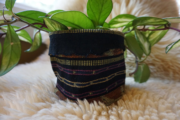 Indonesian Ikat Plant Holder