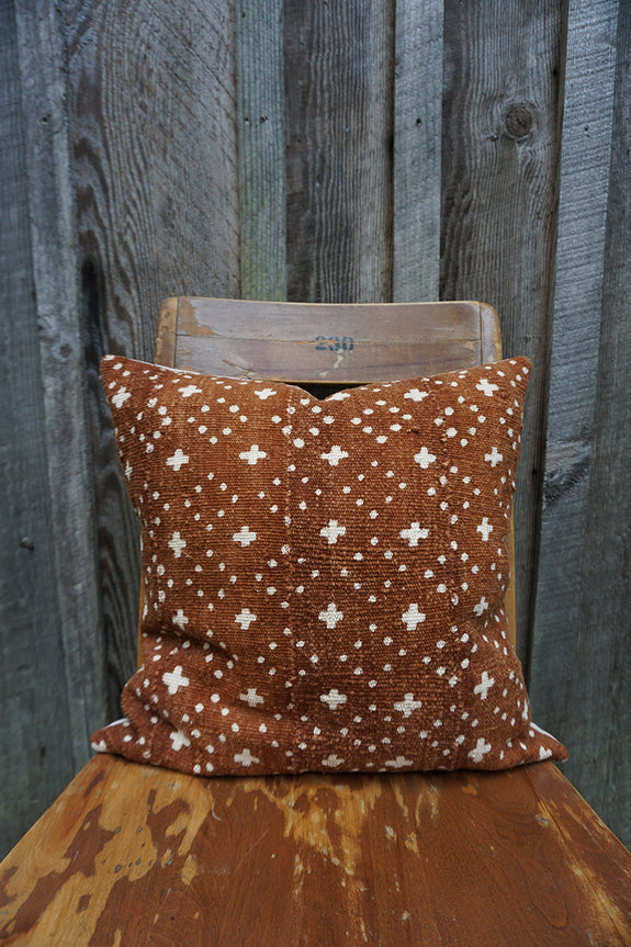 Salem - African Mudcloth Pillow