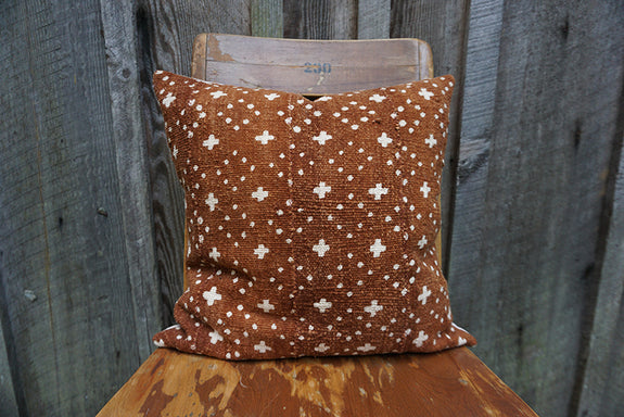 Salem - African Mudcloth Pillow