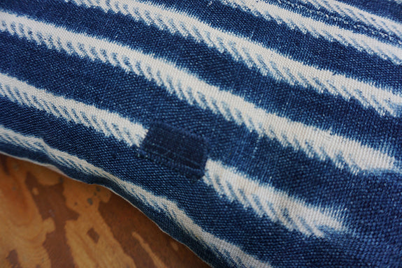 Milena - Vintage African Indigo Pillow