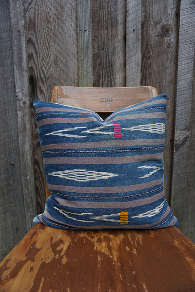 Aminah - Vintage African Baule Pillow