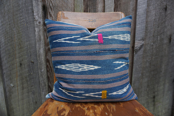 Aminah - Vintage African Baule Pillow