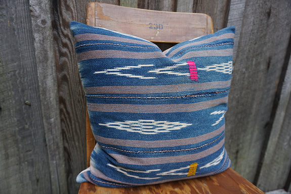 Aminah - Vintage African Baule Pillow