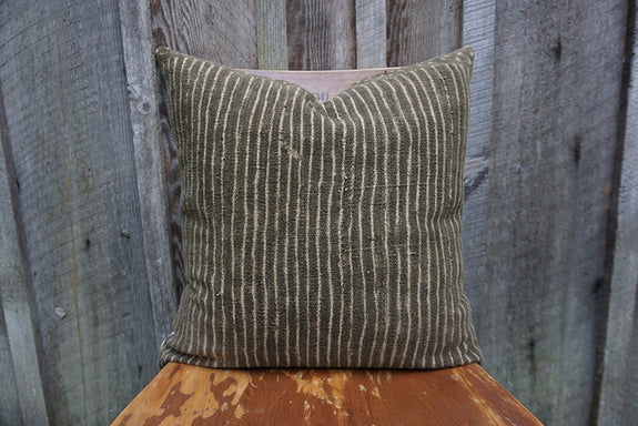 Theodora - Vintage African Mudcloth Pillow