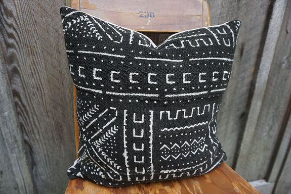 Tatum - African Mudcloth Pillow