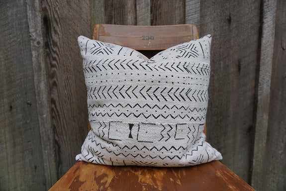 Alexandra - African Mudcloth Pillow