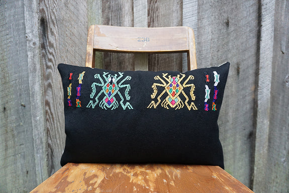 Stefani - Vintage Guatemalan Huipil Pillow