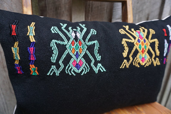 Stefani - Vintage Guatemalan Huipil Pillow