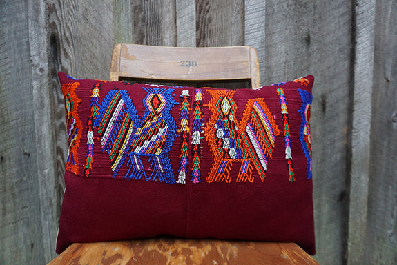 Inez - Vintage Guatemalan Huipil Pillow