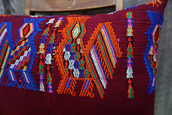Inez - Vintage Guatemalan Huipil Pillow