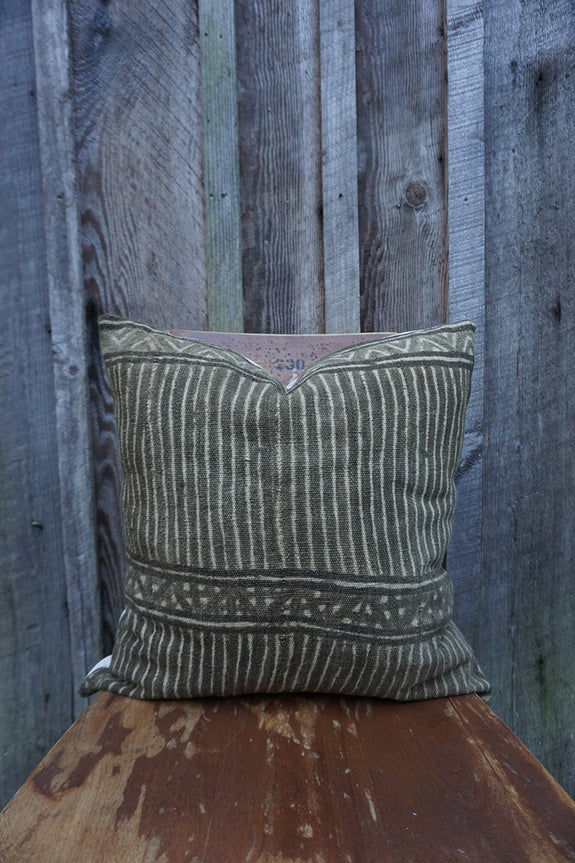 Margot - Vintage African Mudcloth Pillow