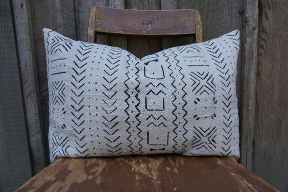 Savannah - African Mudcloth Pillow