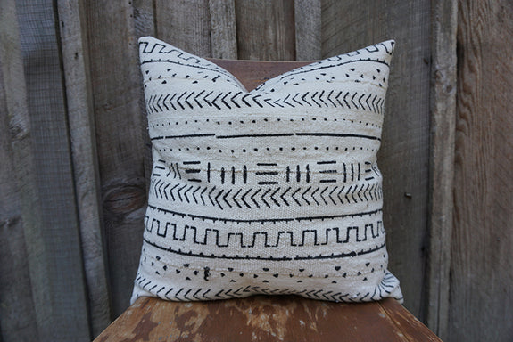 Gigi - African Mudcloth Pillow