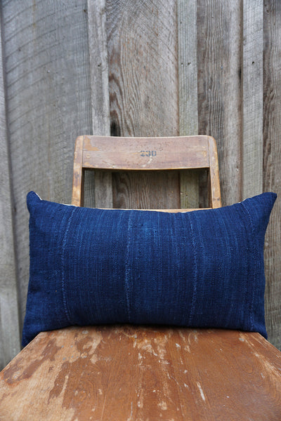Mika - Vintage African Indigo Pillow