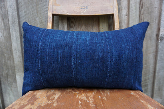 Mika - Vintage African Indigo Pillow