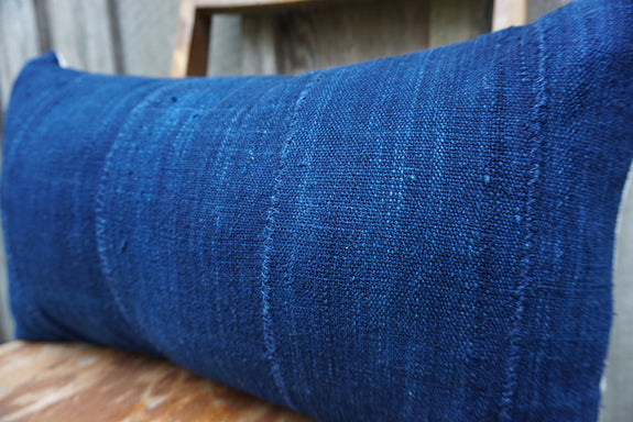 Mika - Vintage African Indigo Pillow