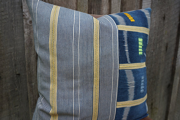 Emerson - Vintage African Baule Pillow