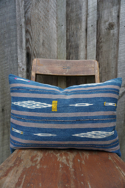 Shay - Vintage African Baule Textile Pillow