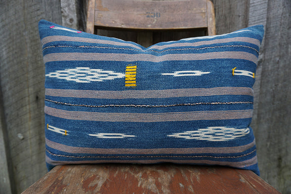 Shay - Vintage African Baule Textile Pillow