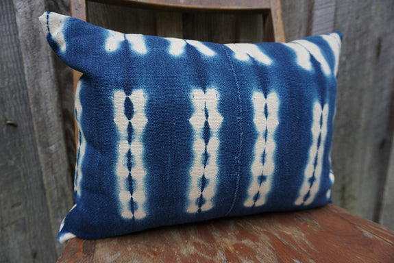Jess - Vintage African Indigo Pillow