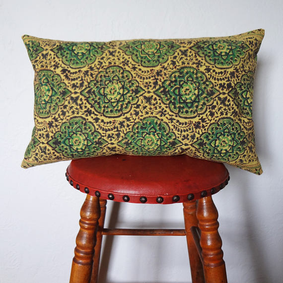 Marina - Indian Blockprint Pillow