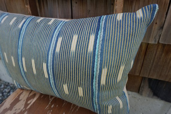 Emma - Vintage African Baule Pillow