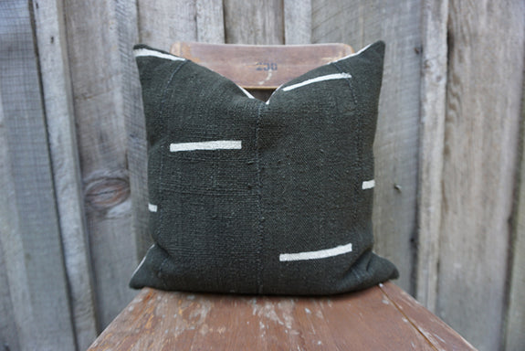 Marguerite - African Mudcloth Pillow
