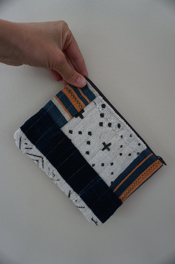 Zippered Patchwork Pouch - #14