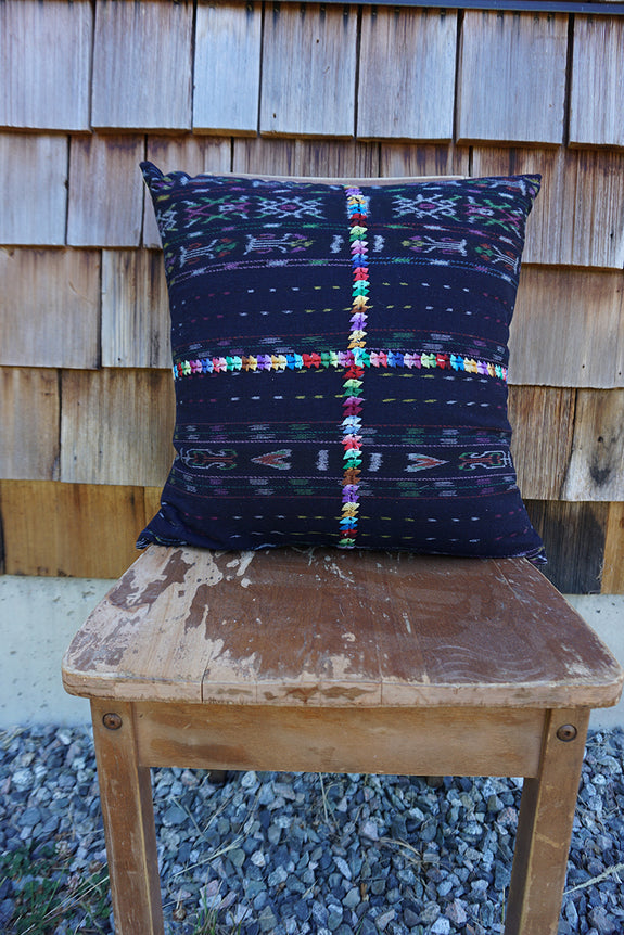 Autumn - Vintage Guatemalan Textile Pillow