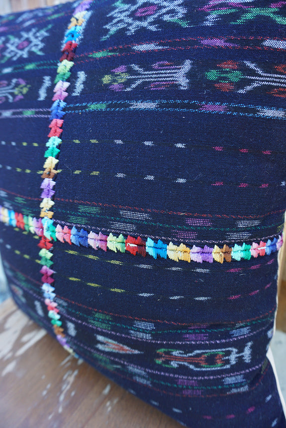 Autumn - Vintage Guatemalan Textile Pillow
