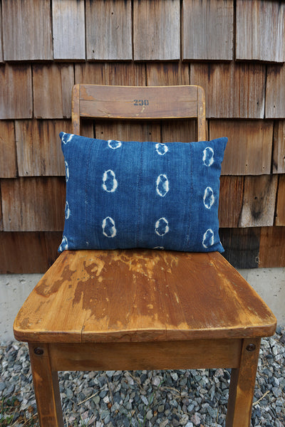 Quincy - Vintage African Indigo Pillow