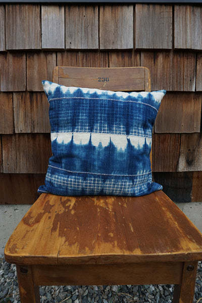 Zelda - Vintage African Indigo Pillow