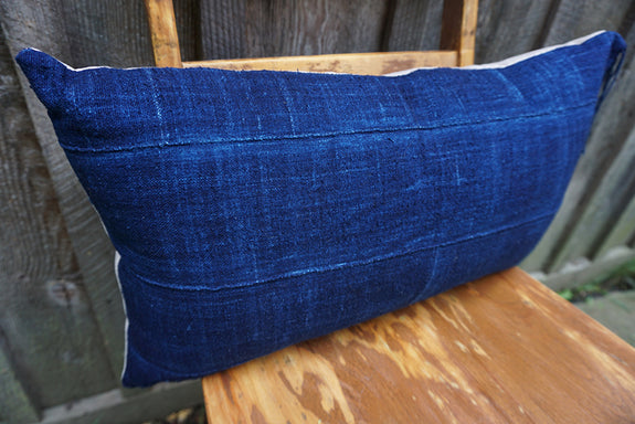 Gisela - Vintage African Indigo Pillow