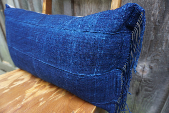 Gisela - Vintage African Indigo Pillow