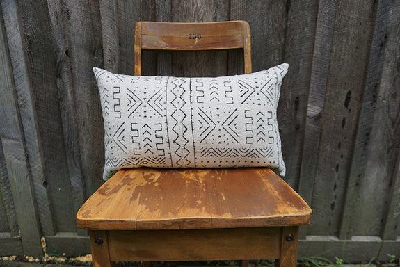 Alfie - African Mudcloth Pillow